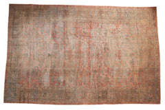 11x17 Vintage Distressed Mahal Carpet // ONH Item ee004453