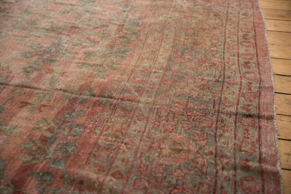 11x17 Vintage Distressed Mahal Carpet // ONH Item ee004453 Image 4