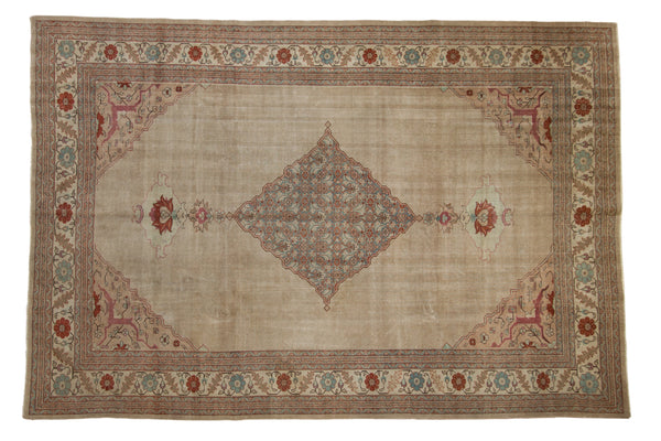 8x12 Vintage Distressed Tabriz Carpet // ONH Item ee004454