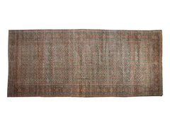 8.5x19.5 Vintage Distressed Mahal Carpet // ONH Item ee004458