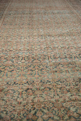 8.5x19.5 Vintage Distressed Mahal Carpet // ONH Item ee004458 Image 5