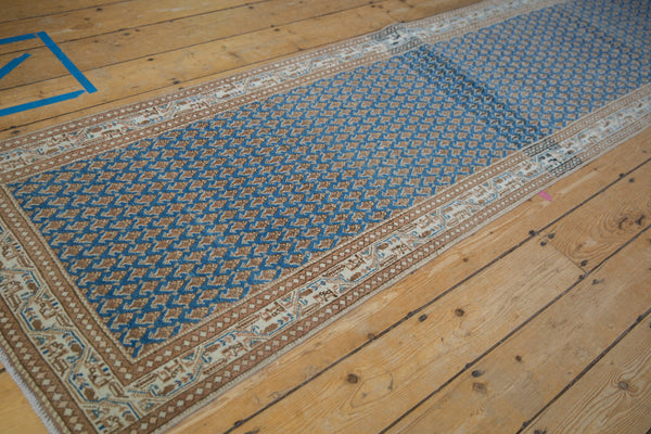 2.5x20.5 Vintage Distressed Mir Sarouk Rug Runner // ONH Item ee004461 Image 8