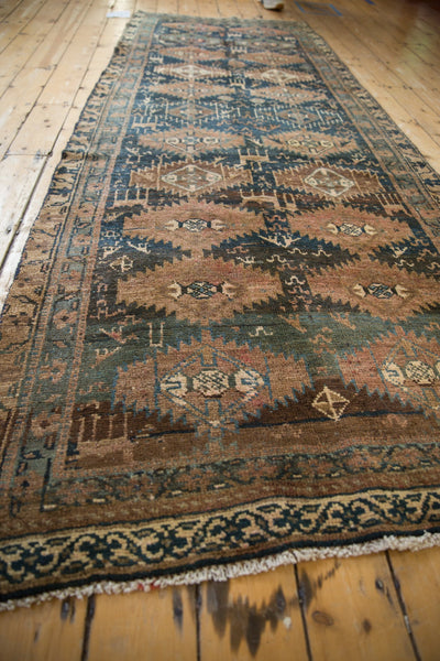 4x10.5 Vintage Distressed Kurd Rug Runner // ONH Item ee004464 Image 2