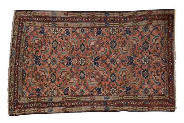 3.5x5.5 Vintage Hamadan Rug // ONH Item ee004466