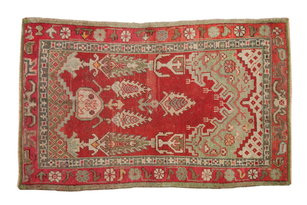 3.5x5.5 Vintage Oushak Rug // ONH Item ee004475