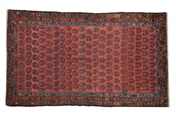 3.5x6 Vintage Kurdish Hamadan Rug // ONH Item ee004479