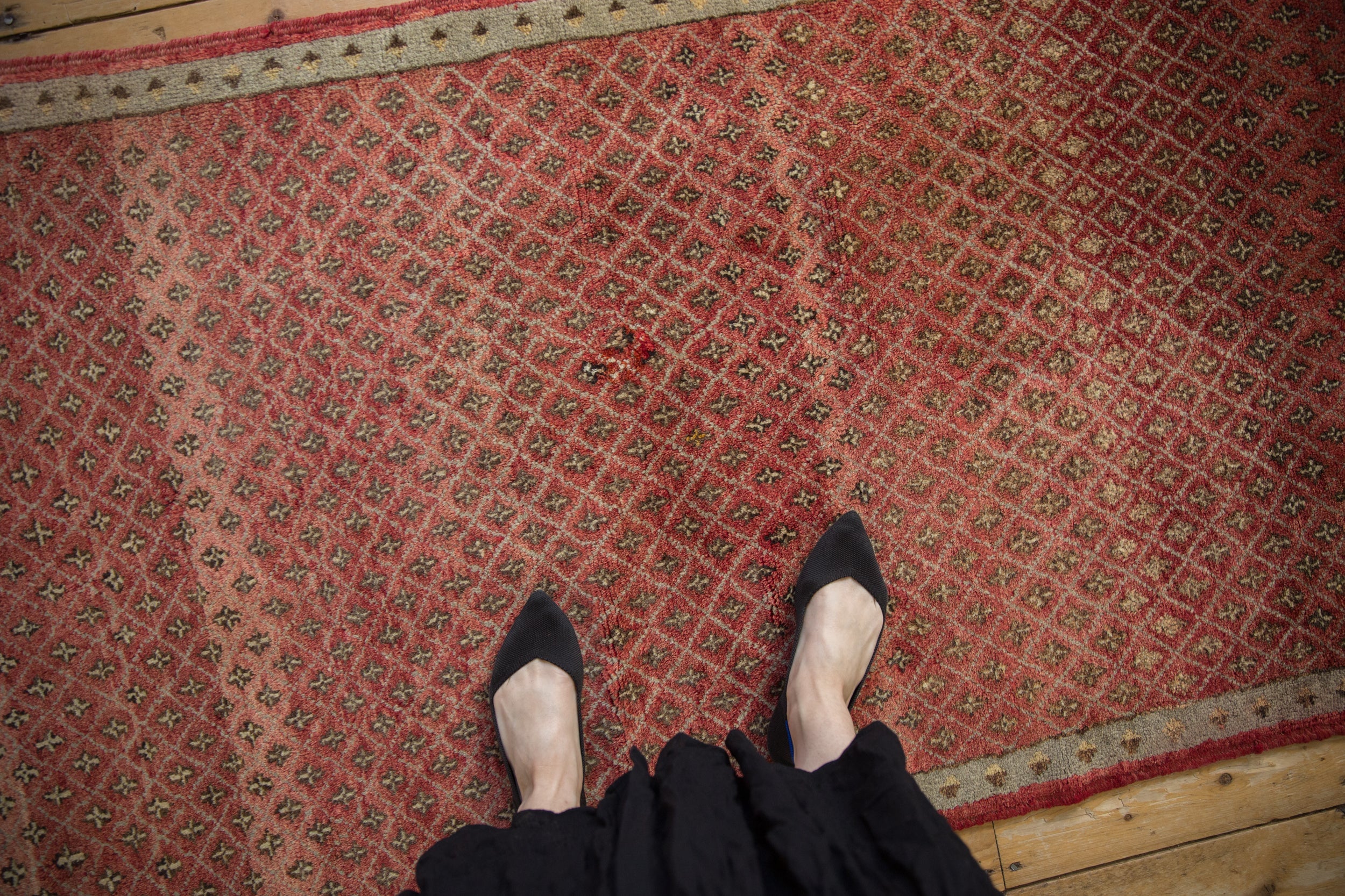 3.5x6 Vintage Oushak Rug // ONH Item ee004480 Image 1