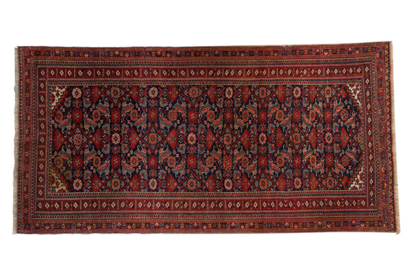 3x6 Vintage Turkmen Rug Runner // ONH Item ee004483