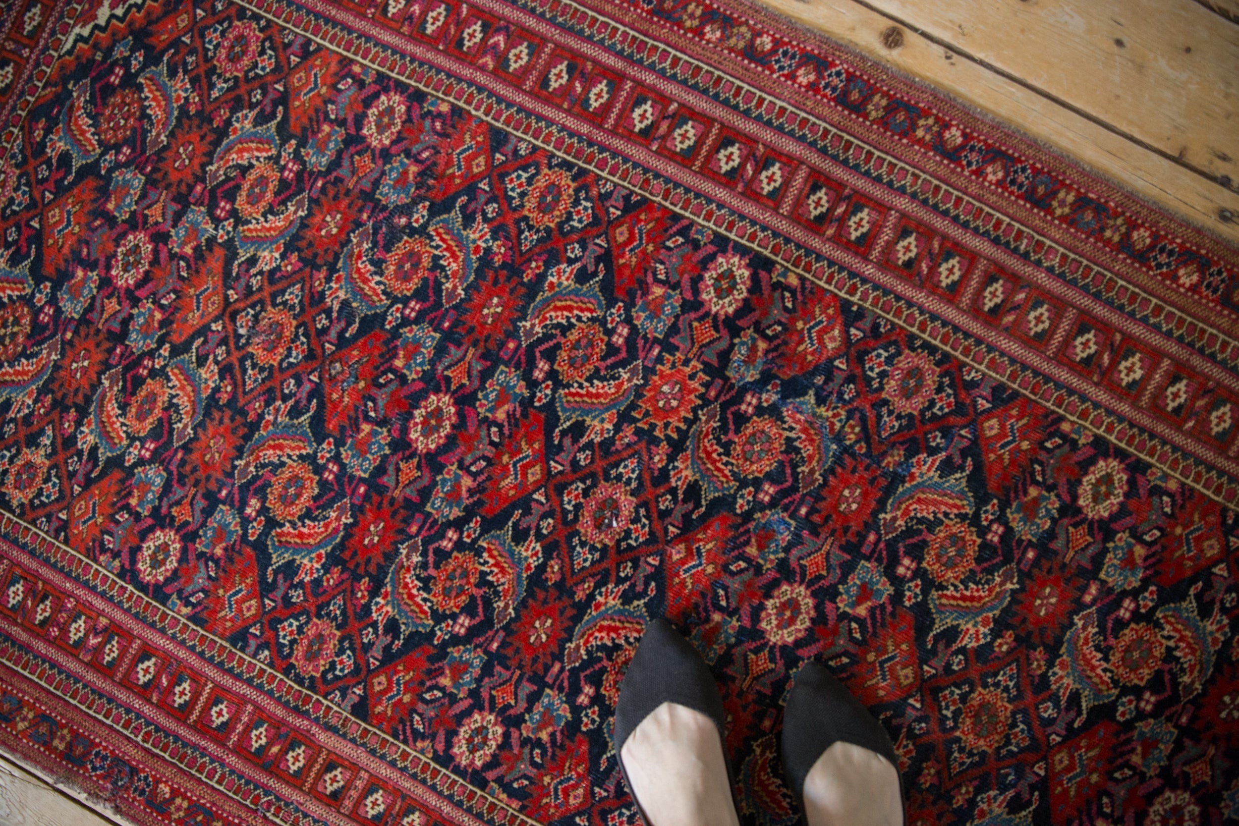 3x6 Vintage Turkmen Rug Runner // ONH Item ee004483 Image 1