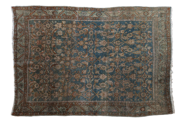4x6 Vintage Distressed Bijar Rug // ONH Item ee004493