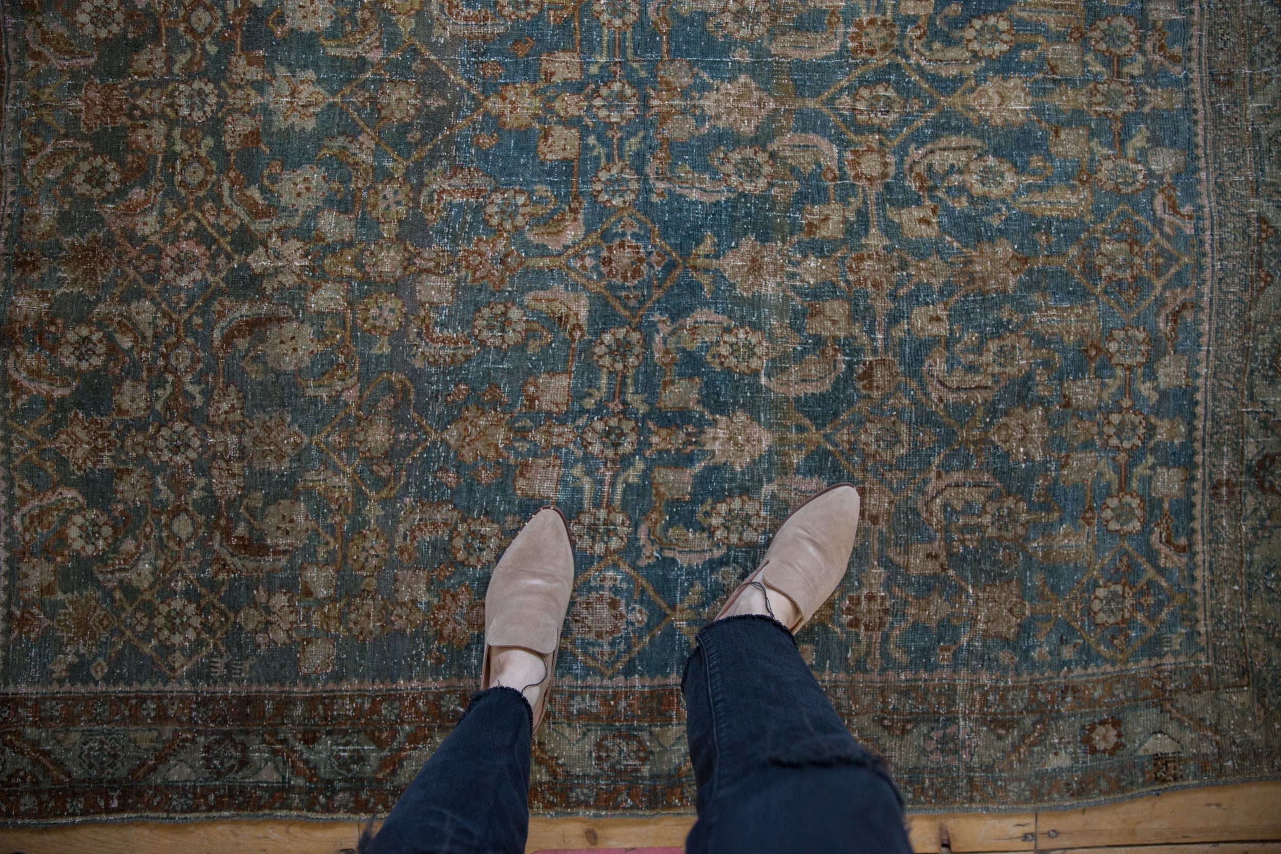 4x6 Vintage Distressed Bijar Rug // ONH Item ee004493 Image 1