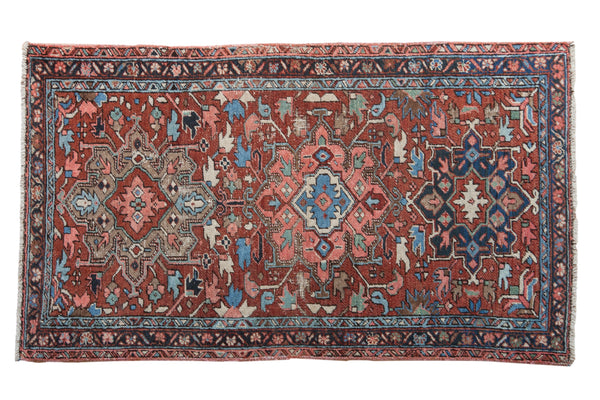 3x5.5 Vintage Heriz Rug // ONH Item ee004497