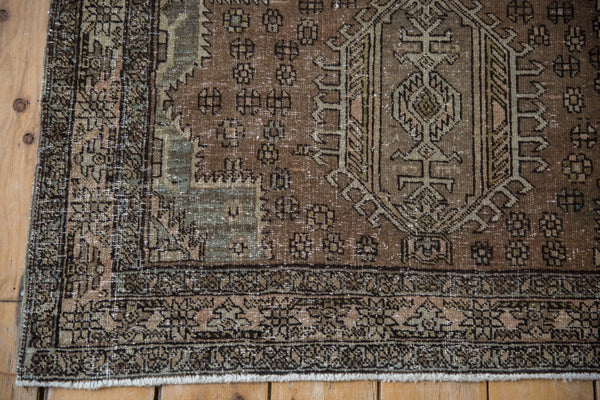 3.5x5.5 Vintage Fine Distressed Karaja Rug // ONH Item ee004500 Image 6