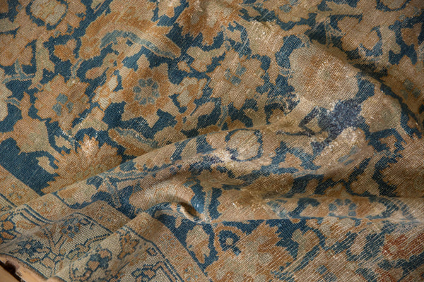 3.5x4.5 Vintage Fine Distressed Malayer Square Rug // ONH Item ee004505 Image 9