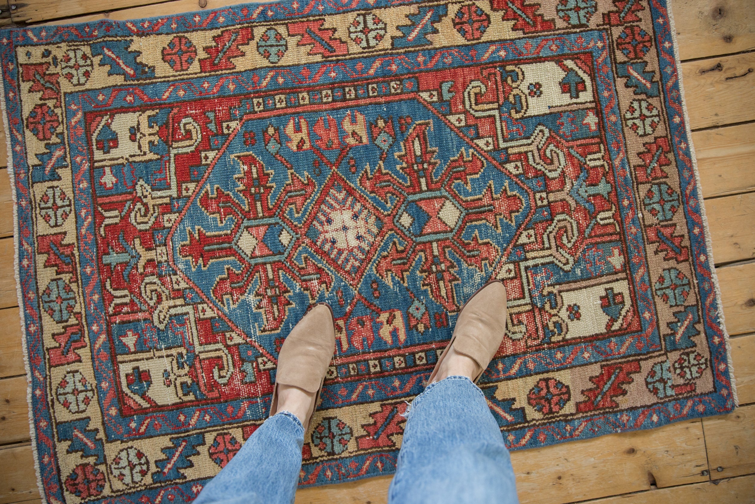 3x4.5 Vintage Karaja Rug // ONH Item ee004509 Image 1