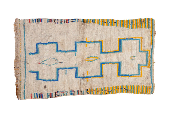 3x5.5 Vintage Moroccan Rug // ONH Item ee004510