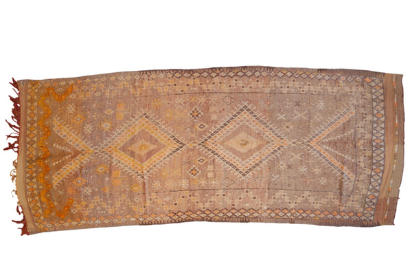 5x12 Vintage Distressed Moroccan Rug Runner // ONH Item ee004511