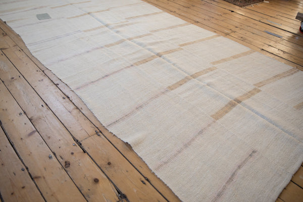 5.5x13.5 Vintage Distressed Hemp Kilim Rug Runner // ONH Item ee004515 Image 2