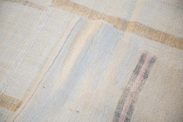 5.5x13.5 Vintage Distressed Hemp Kilim Rug Runner // ONH Item ee004515 Image 11