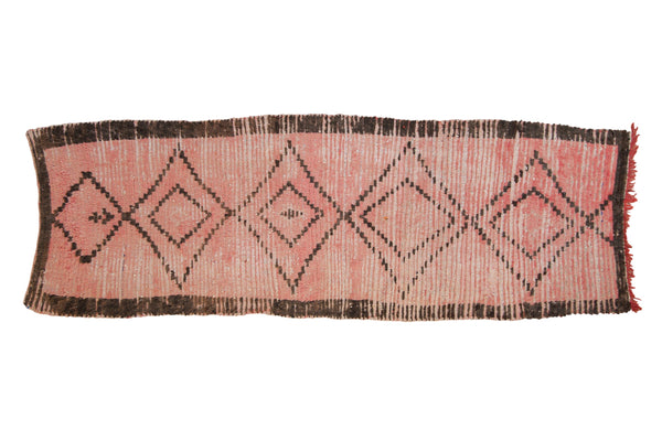 3.5x10 Vintage Moroccan Rug Runner // ONH Item ee004525