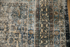 9x11.5 Vintage Distressed Bibikabad Carpet // ONH Item ee004543 Image 2