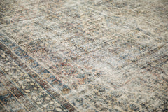 9x11.5 Vintage Distressed Bibikabad Carpet // ONH Item ee004543 Image 4