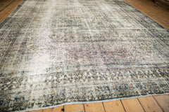 9x11.5 Vintage Distressed Bibikabad Carpet // ONH Item ee004543 Image 6