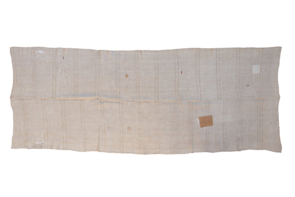 5.5x14 Vintage Turkish Hemp Kilim Design Rug Runner // ONH Item ee004545