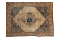 8.5x11 Vintage Distressed Tabriz Carpet // ONH Item ee004546