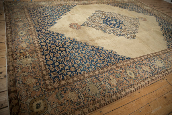 8.5x11 Vintage Distressed Tabriz Carpet // ONH Item ee004546 Image 5