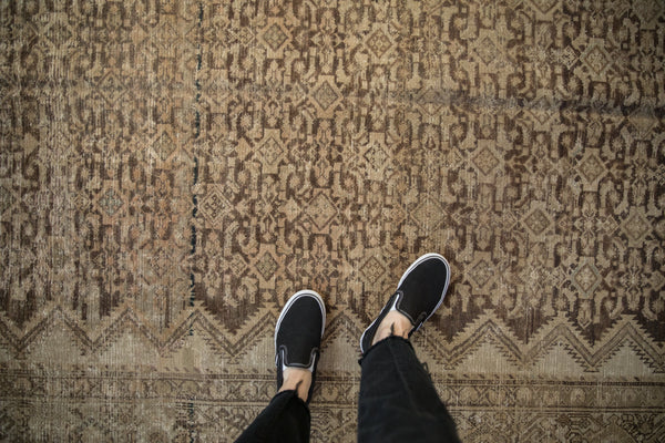 6x13.5 Antique Distressed Hamadan Carpet // ONH Item ee004548 Image 1