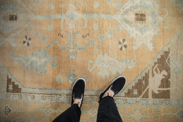6x8 Vintage Distressed Oushak Carpet // ONH Item ee004549 Image 1