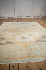 6x8 Vintage Distressed Oushak Carpet // ONH Item ee004549 Image 3