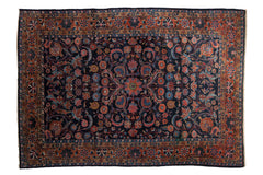 6x8.5 Vintage Dargezine Carpet // ONH Item ee004550