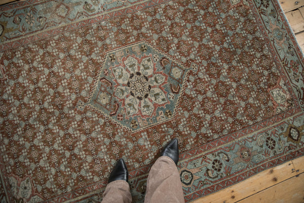 4x6 Antique Distressed Malayer Rug // ONH Item ee004555 Image 1