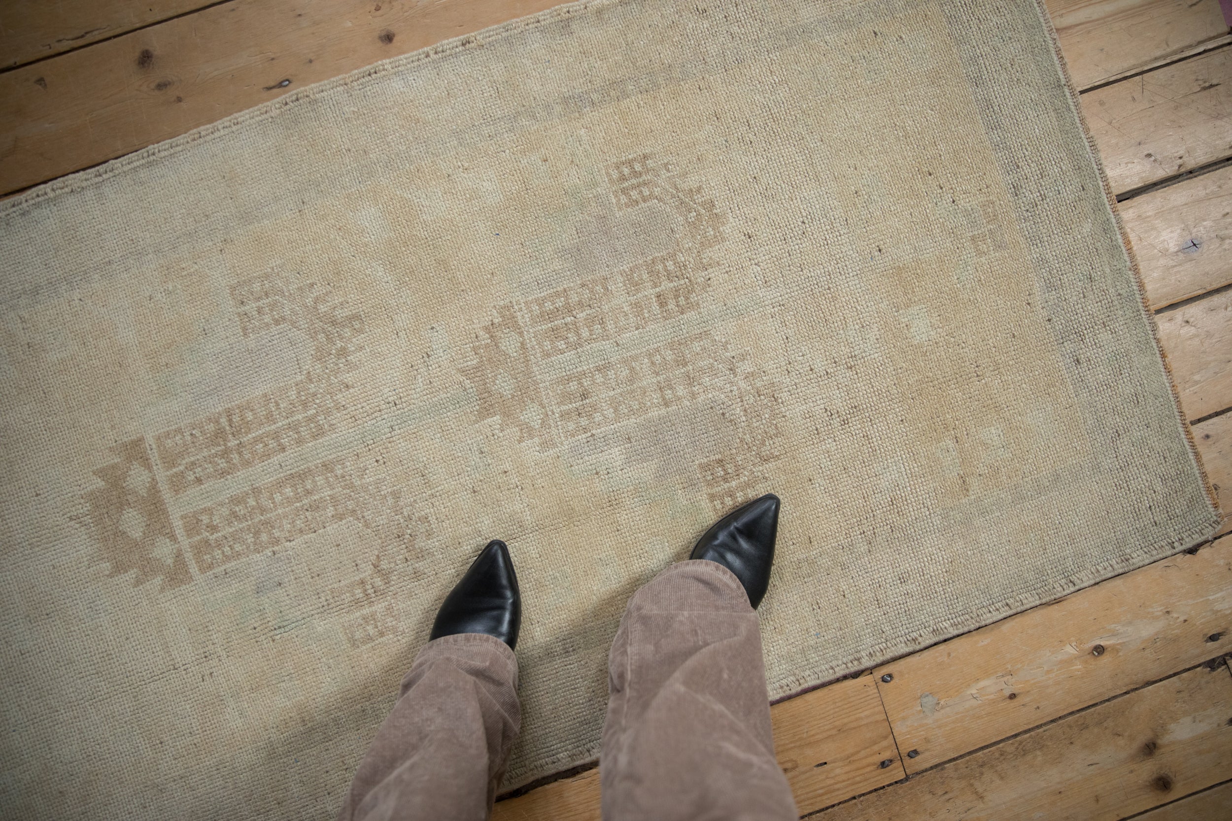 3x5.5 Vintage Distressed Oushak Rug // ONH Item ee004559 Image 1