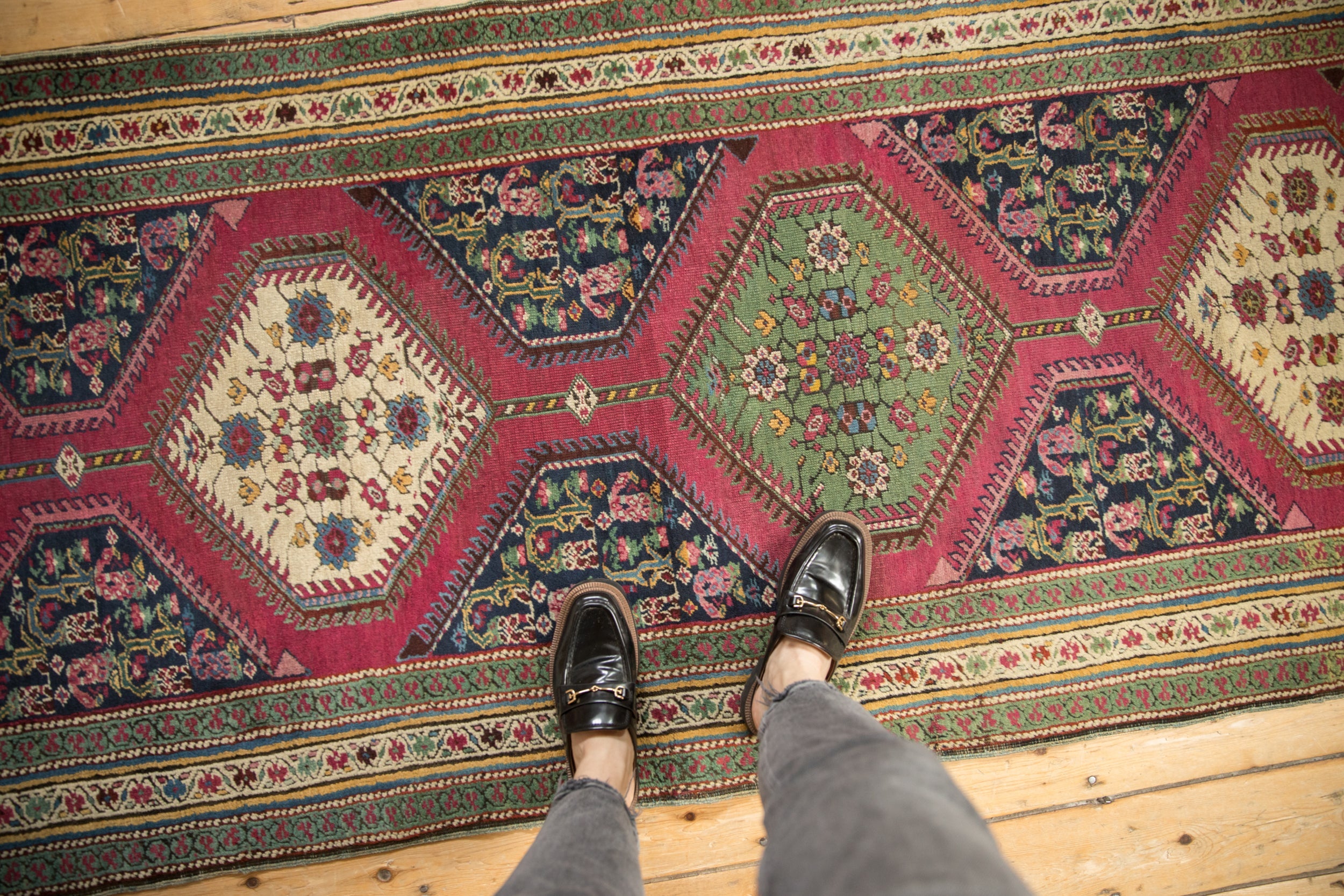 Antique Karabagh Rug Runner // ONH Item: ee004570, Image 1