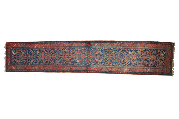 Antique Heriz Rug Runner // ONH Item: ee004571