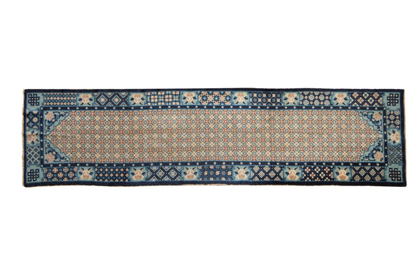 Vintage Peking Rug Runner // ONH Item: ee004589
