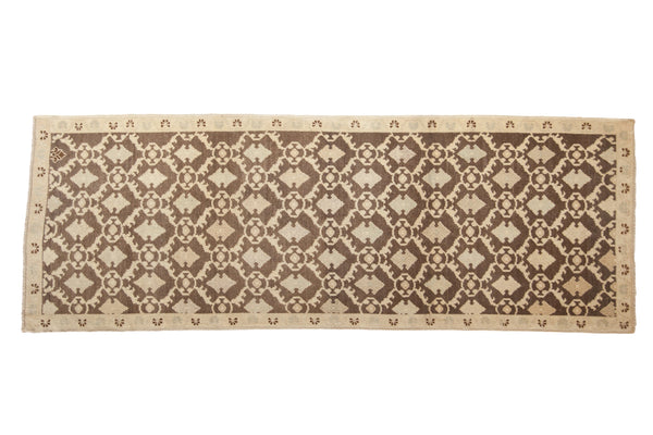 Vintage Distressed Oushak Rug Runner // ONH Item: ee004604
