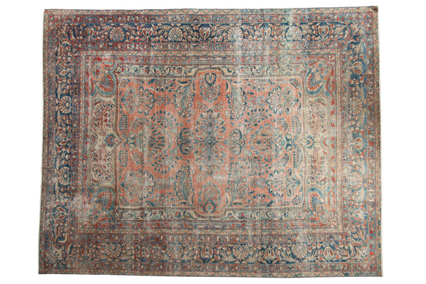 Vintage Fine Distressed Lilihan Carpet // ONH Item: ee004632