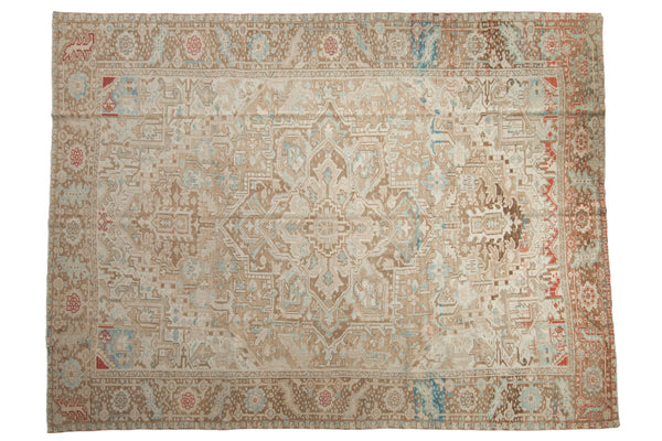Vintage Distressed Karaja Carpet // ONH Item: ee004635