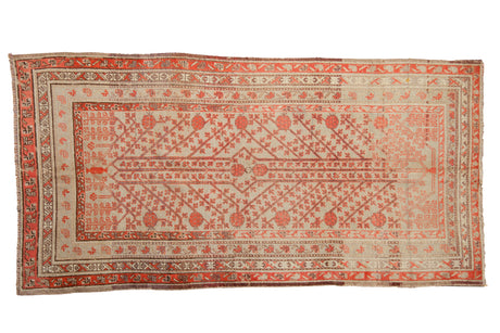 4.5x8.5 Antique Distressed Khotan Rug