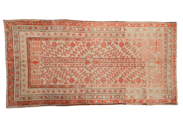 Antique Distressed Khotan Rug // ONH Item: ee004636