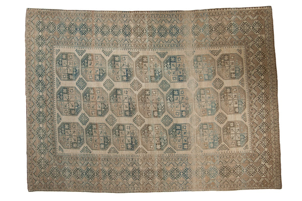 Vintage Distressed Ersari Carpet // ONH Item: ee004637