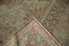 9.5x12.5 Vintage Distressed Tea Washed Kayseri Carpet