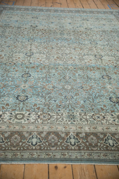 Vintage Fine Distressed Overdyed Qom Carpet // ONH Item: ee004645, Image 5