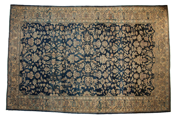 Vintage Distressed Tea Washed Lilihan Carpet // ONH Item: ee004649