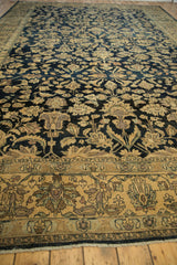 10.5x16.5 Vintage Distressed Tea Washed Lilihan Carpet
