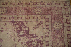 9.5x12 Vintage Distressed Oushak Carpet